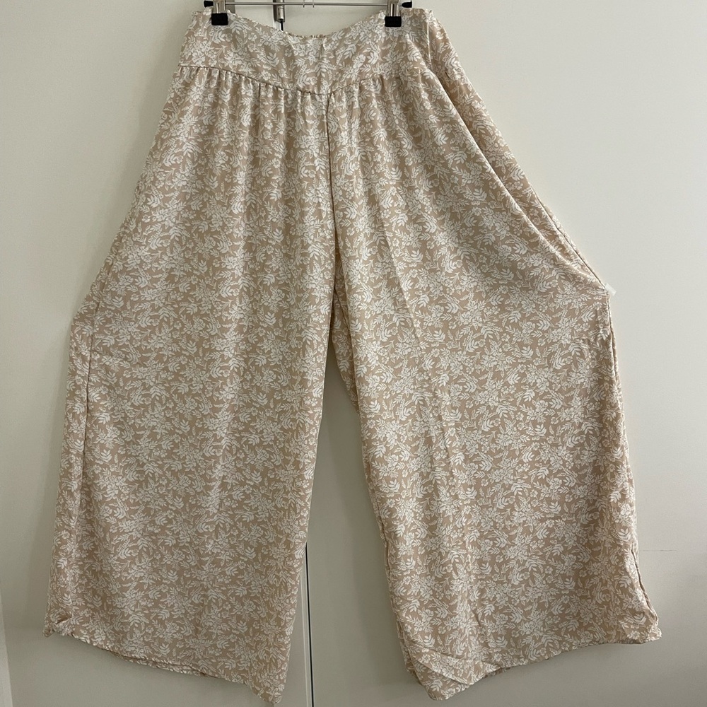 Flowin' Easy Wide Leg Pants Three Bird Nest